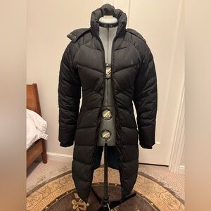 Brooklyn Industries long black down puffer